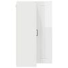 vidaXL Kitchen Cabinet High Gloss White 57 x 57 x 100 cm