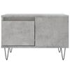vidaXL Coffee Table Concrete Grey 55x55x36.5 cm Engineered Wood