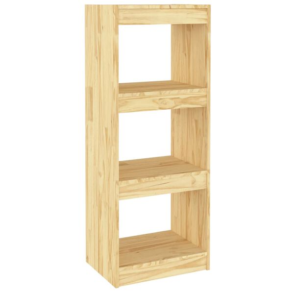 vidaXL Book Cabinet/Room Divider 40x30x103.5 cm Solid Pinewood