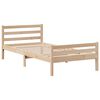 vidaXL Bookcase Bed without Mattress 100x200 cm Solid Wood Pine