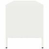 vidaXL TV Cabinet White 135x39x43.5 cm Cold-rolled Steel