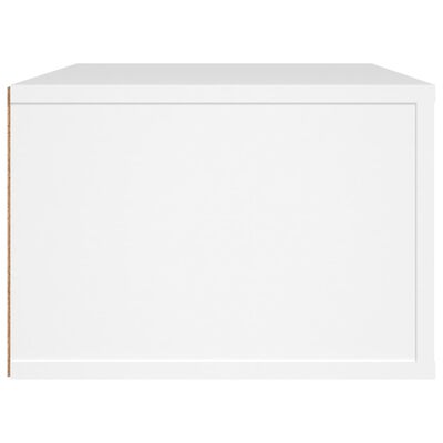 vidaXL Hanging TV Cabinet White 80x36x25 cm Engineered Wood