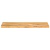 vidaXL Table Top Live Edge 120x40x3.8 cm Solid Wood Mango