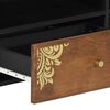 vidaXL TV Cabinet Honey Brown 80 x 33 x 46 cm Solid Mango Wood