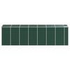 vidaXL Garden Shed Green 191x640x198 cm Galvanised Steel