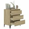 vidaXL Sideboard Sonoma Oak 60x35x70 cm Engineered Wood