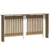 vidaXL Radiator Cover Artisan Oak 172 x 19 x 81.5 cm Engineered Wood