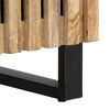 vidaXL TV Cabinet 100x34x46 cm Solid Wood Rough Mango