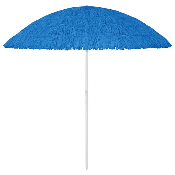 vidaXL Hawaii Beach Parasol Blue 300 cm