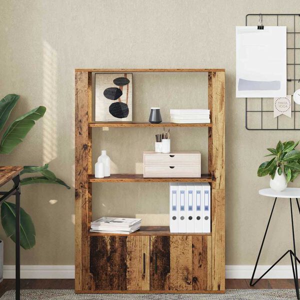 vidaXL Sideboard Old wood 30 x 80 x 119.5 cm Engineered wood