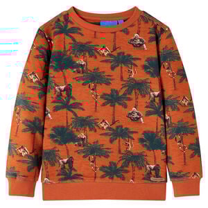 Kids' Sweatshirt Light Rust 116