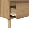 vidaXL TV Cabinet Artisan Oak 100 x 34.5 x 44.5 cm Engineered Wood