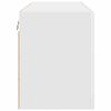 vidaXL Kitchen Cabinet Kalmar High Gloss White 80 x 31 x 40 cm
