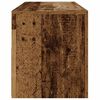 vidaXL Bedside Cabinets 2 pcs with LEDs Old Wood 60x35x40 cm