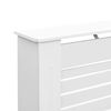 vidaXL Radiator Covers 2 pcs White 172x19x81.5 cm MDF