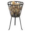 Practo Garden Fire Pit 35 cm Black