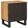 vidaXL Bedside Cabinet Natural 40 x 33 x 46 cm Solid Mango Wood