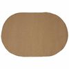 vidaXL Area Rug Natural 122 x 183 cm Jute