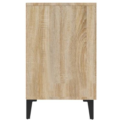 vidaXL Sideboard Sonoma Oak 100x36x60 cm Engineered Wood
