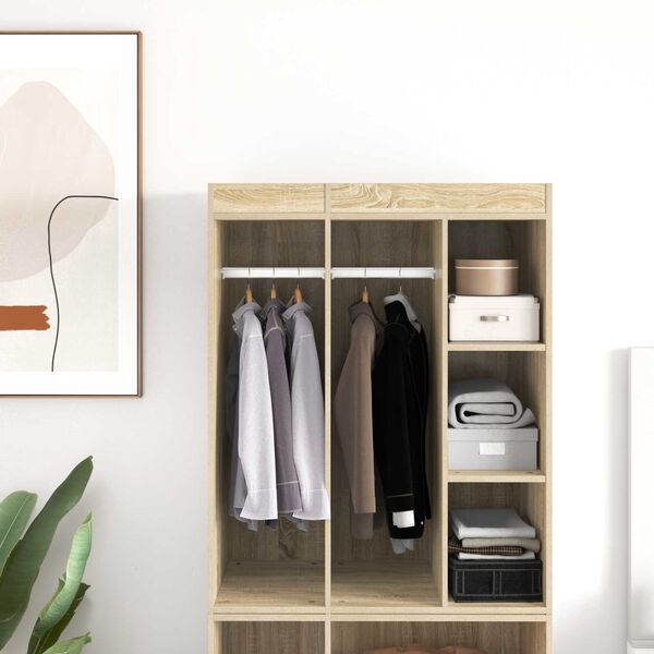 vidaXL Closet Rod 12 pcs Silver 264 x 15 x 29 mm Aluminium Alloy