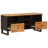 vidaXL TV Cabinet Corona Brown 100 x 33.5 x 46 cm Solid Mango Wood