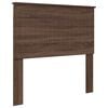 vidaXL Headboard Brown Oak Engineered wood