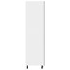 vidaXL Refrigerator Cabinet Lyon Concrete Grey 60x57x207 cm Engineered Wood