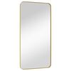 vidaXL Wall-mounted Mirror Gold 50x100 cm Rectangle