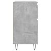 vidaXL Sideboard Concrete Grey 60x35x70 cm Engineered Wood