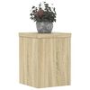 vidaXL Plant Stands 2 pcs Sonoma Oak 15x15x20 cm Engineered Wood