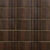 vidaXL Balcony Screens 5 pcs Brown and Black 255x19 cm Poly Rattan