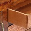 vidaXL Sideboard 118x30x75 cm Solid Mango Wood