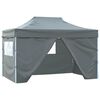 vidaXL Partytent | Anthracite | Oxford Fabric | 3x4.5m | Foldable | Party Tent