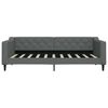 vidaXL Daybed with Trundle without Mattress Dark Grey 90x190 cm Single
