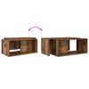 vidaXL Coffee Table Set 2 pcs Old Wood Engineered Wood