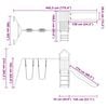 vidaXL Outdoor Playset Impregnated Wood Pine
