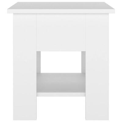 vidaXL Coffee Table White 40x40x42 cm Engineered Wood
