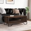 vidaXL Coffee Table Brown Oak 100x51x40 cm Engineered Wood