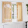 vidaXL Voile Curtains with Rod Pockets 2 pcs Orange