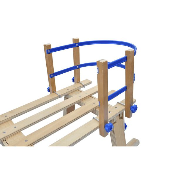 Solid Wood Sledge Toboggan