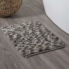 Sealskin Bath Mat Vintage 50x80 cm Dark Grey and White
