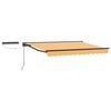 vidaXL Electric Retractable Awning Sand 3.5 x 2 m