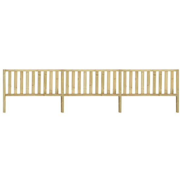 vidaXL Garden Fence Impregnated Pinewood 5.34x1.3 m