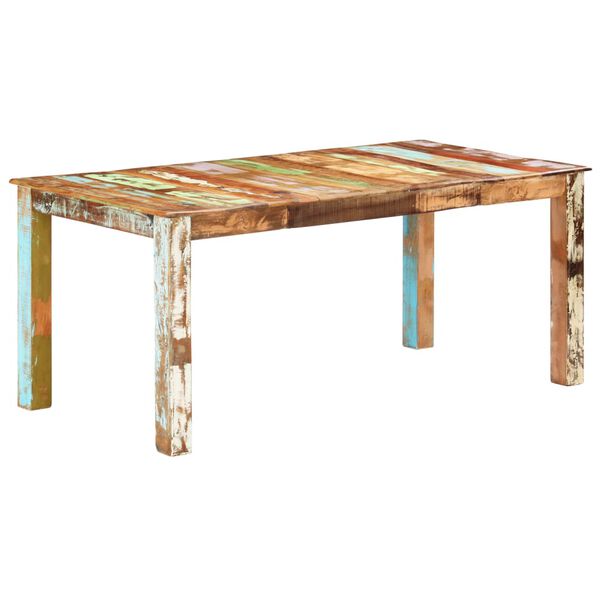 vidaXL Dining Table Solid Reclaimed Wood 180x90x76 cm