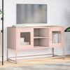 vidaXL TV Cabinet Pink 100.5x39x60.5 cm Steel