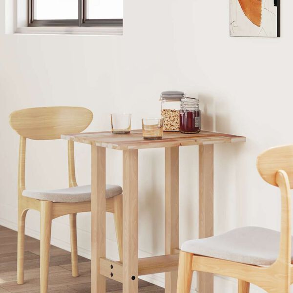 vidaXL Table Top Rectangular 60x50x2 cm Solid Wood Acacia