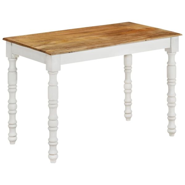 vidaXL Dining Table 110x60x76 cm Solid Wood Mango