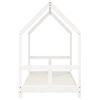 vidaXL Kids Bed Frame White 80x160 cm Solid Wood Pine