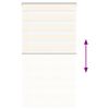 vidaXL Zebra Blind Marble Beige 90x150 cm Fabric Width 85.9 cm Polyester