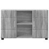 vidaXL Sideboard Grey Sonoma 88.5 x 30.5 x 55.5 cm Engineered Wood
